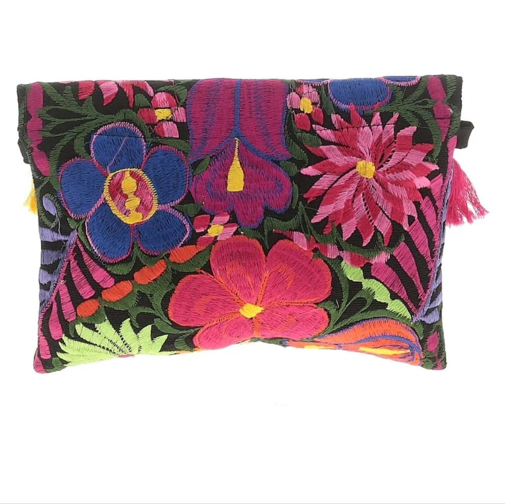 Colorful Embroidered Bag